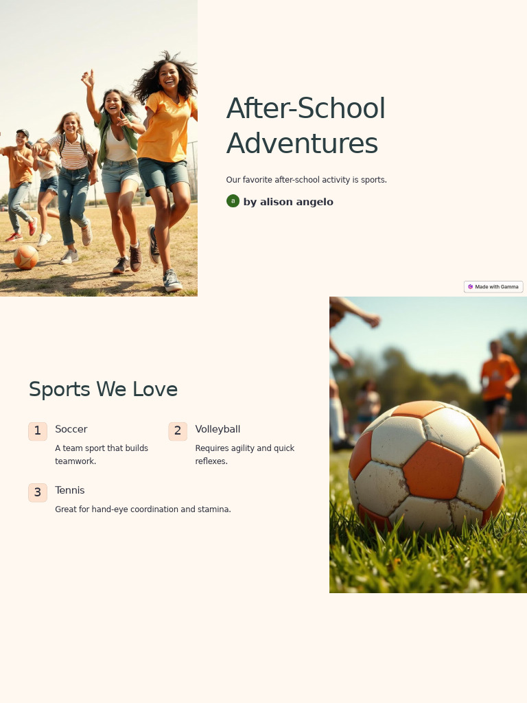 After School Adventures 1 | PDF