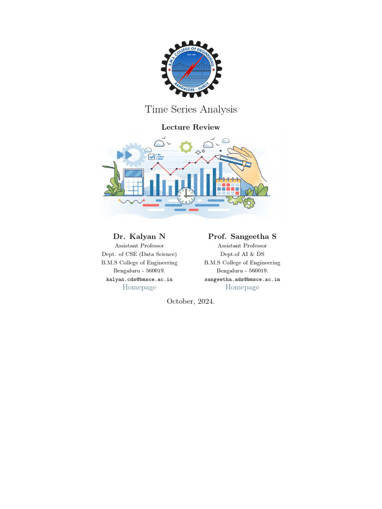 Time Series Analysis Overview | PDF | Time Series | Seasonality