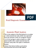 Fetal Diagnostic Examination