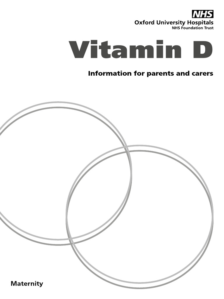 Essential Vitamin D Guide for Babies | PDF | Vitamin D | Vitamin