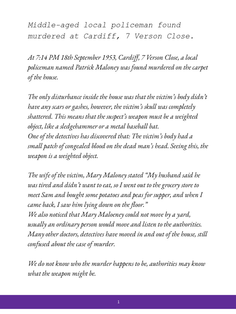 Lamb to Slaughter Article Newspaper | PDF