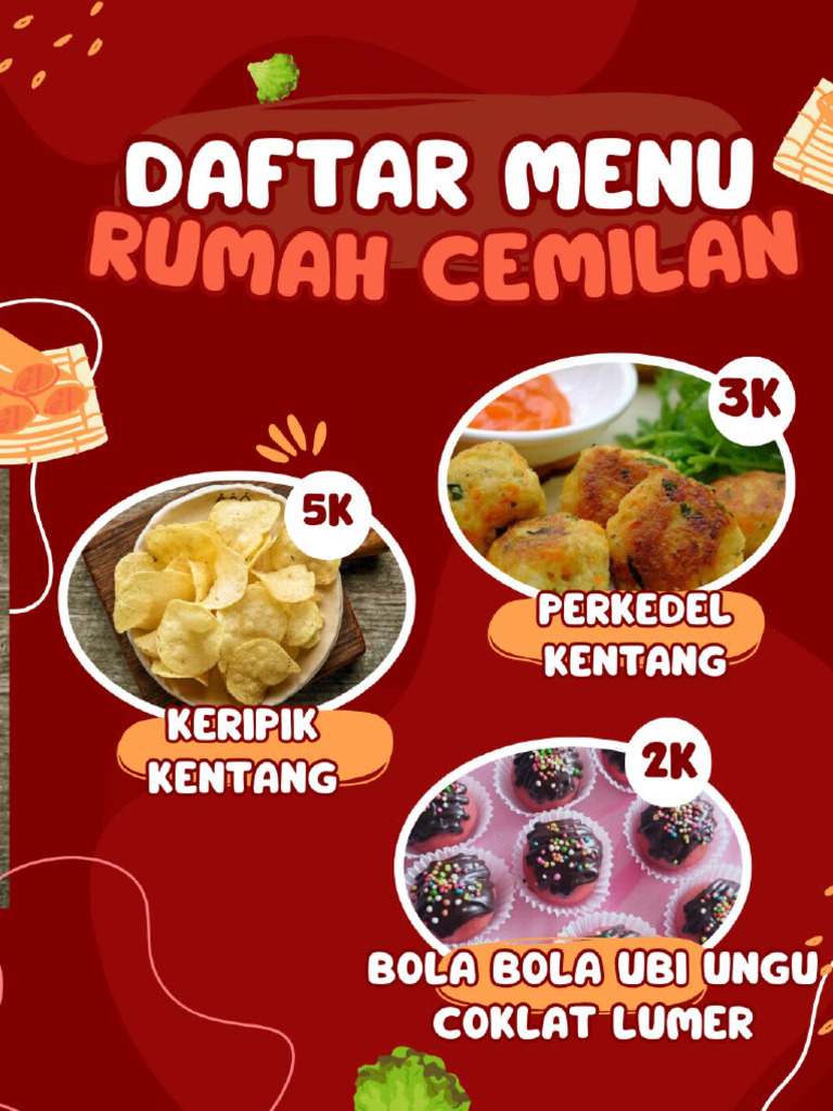 Daftar Menu | PDF