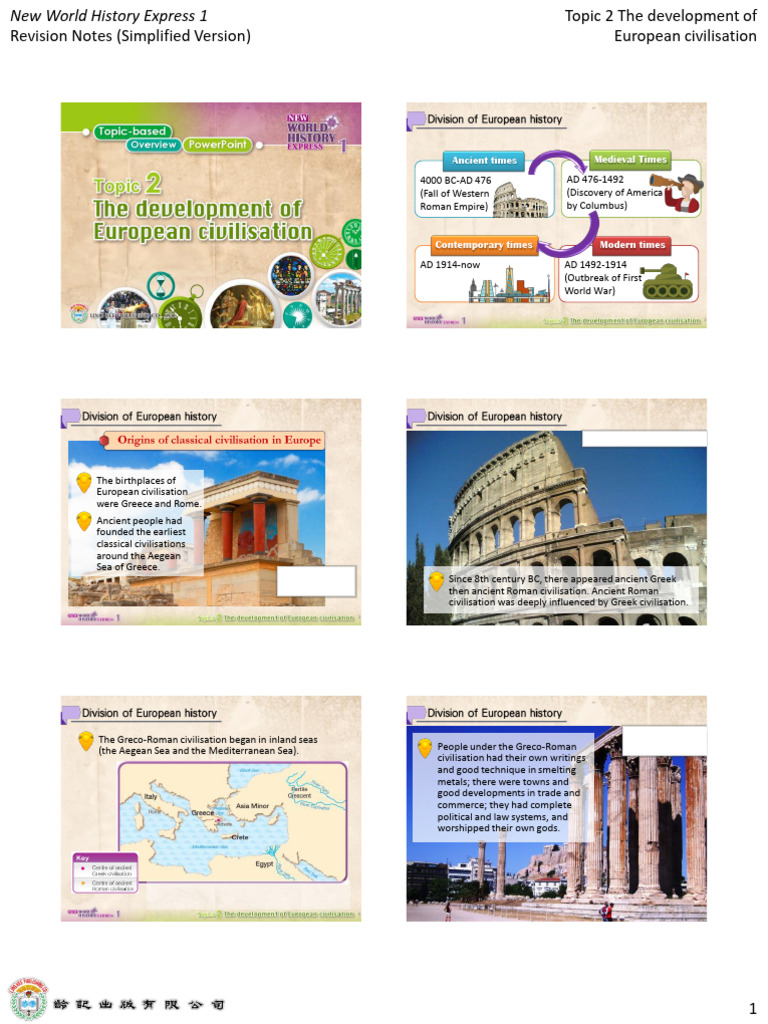 Development of European Civilisation | PDF | Roman Republic | Ancient Rome