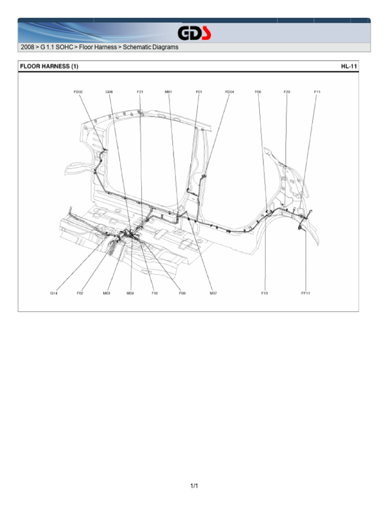 2008 G 1 1 SOHC Floor Harness Diagrams PDF