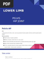 Radiographic Techniques for Hip and Pelvis | PDF | Pelvis | Hip