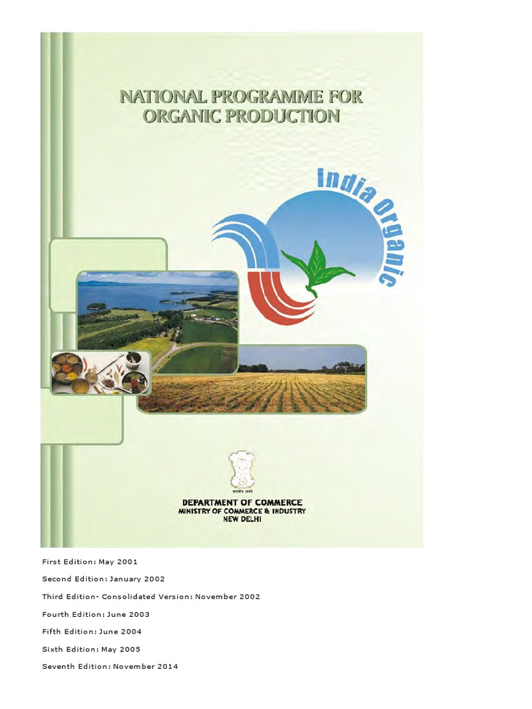 National Organic Program Standards Guide | PDF | Organic Farming ...