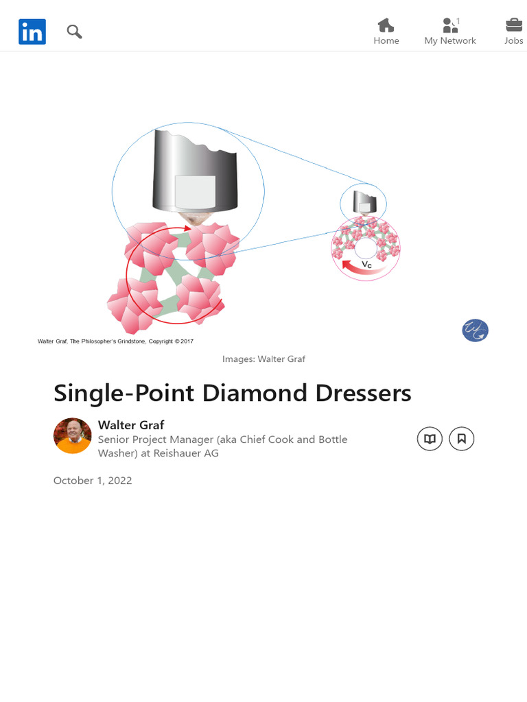 Single-Point Diamond Dressers Overview | PDF | Grinding (Abrasive ...