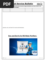April 2025 RO Plant Maintenance Checklist | PDF | Membrane | Pump
