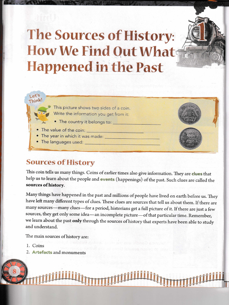 Sources of History: Coins & Artefacts | PDF