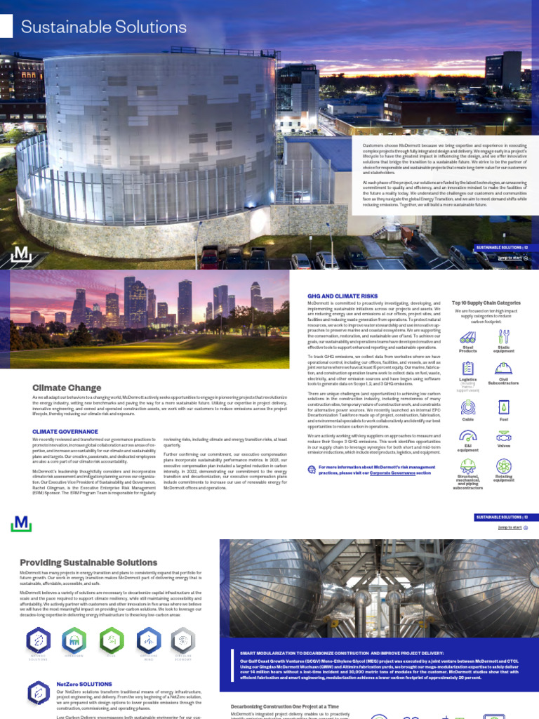 Sustainable Solutions for Energy Transition | PDF | Climate Change ...