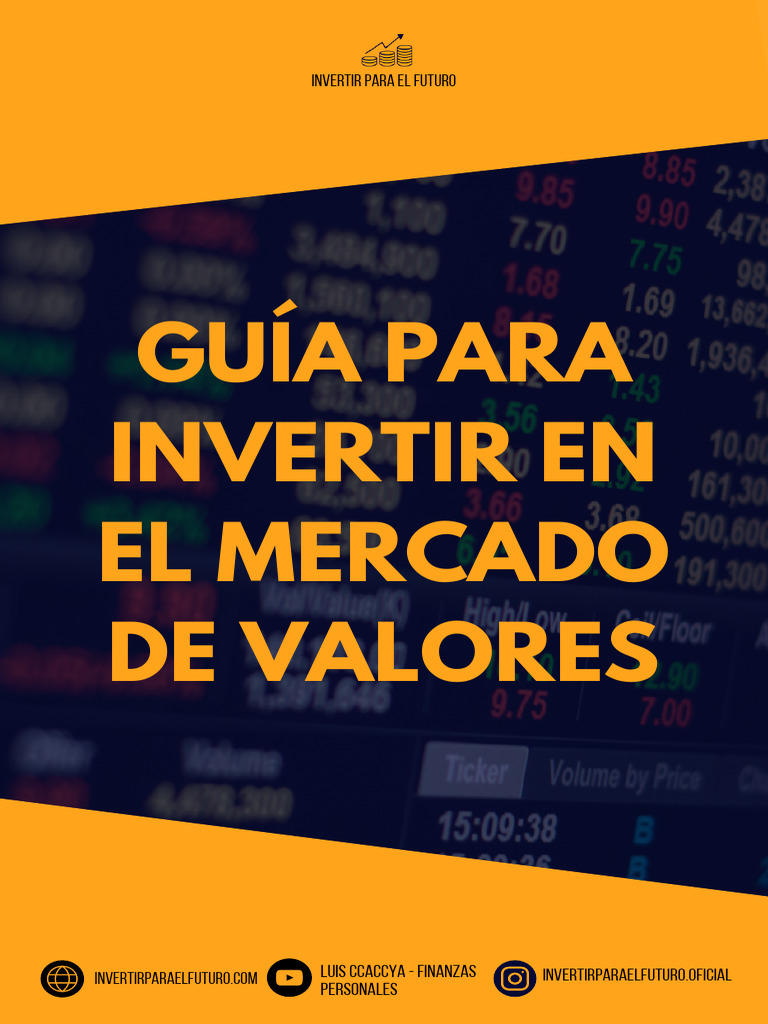 Guía para invertir en el mercado de valores-IPF | PDF
