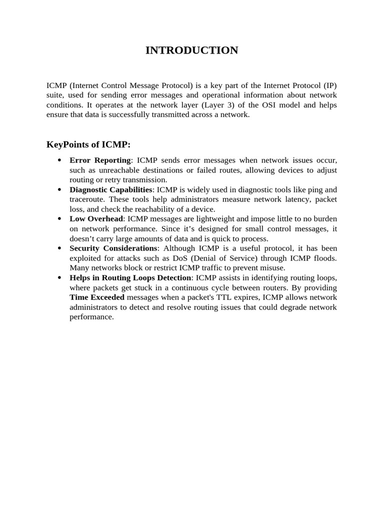 acn micro | PDF | Computer Network | Network Layer Protocols