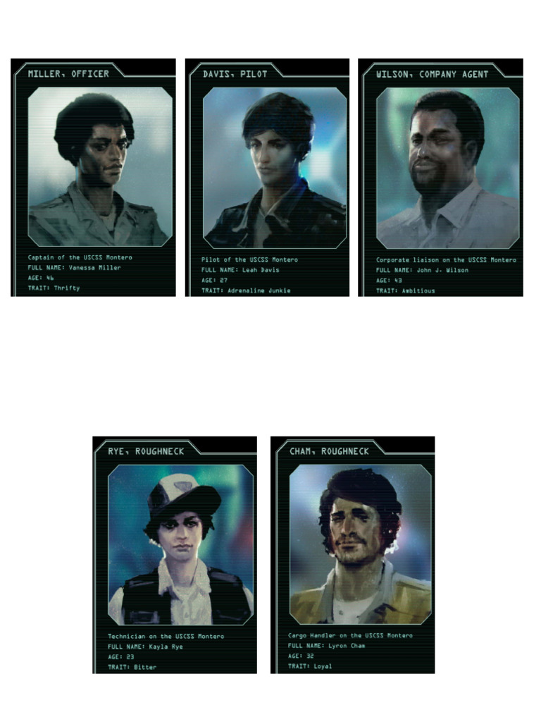 Retratos Personajes | PDF