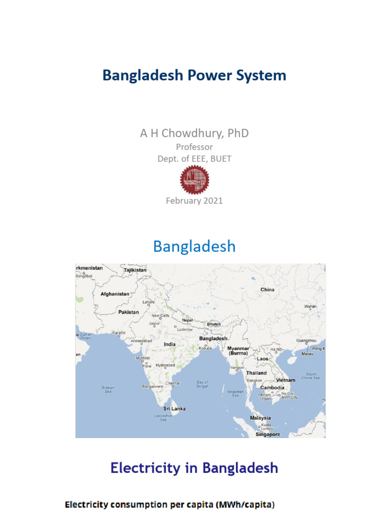 _Bangladesh Power System | PDF | Electrical Grid | Electric Power ...