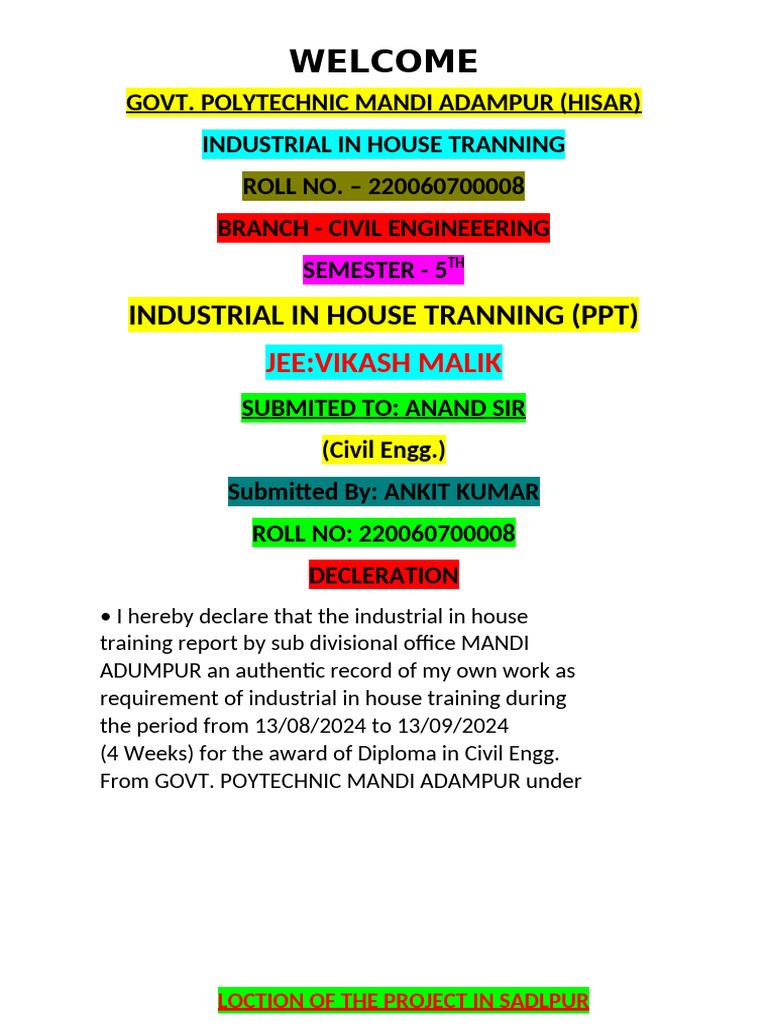GOVT. POLY. PPT | PDF
