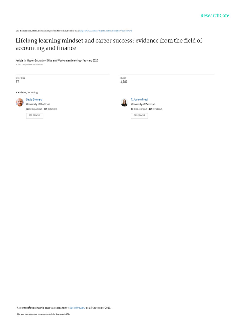 Lifelong Learning Paper | PDF