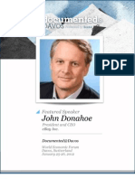 John Donahoe is Documented@Davos