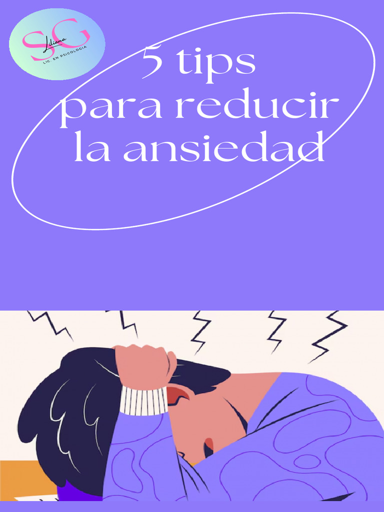 5 consejos para reducir la ansiedad | PDF