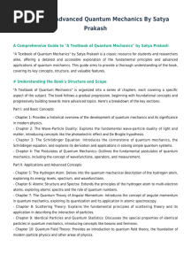 A Z Library Advanced Quantum Mechanics By Satya Prakash