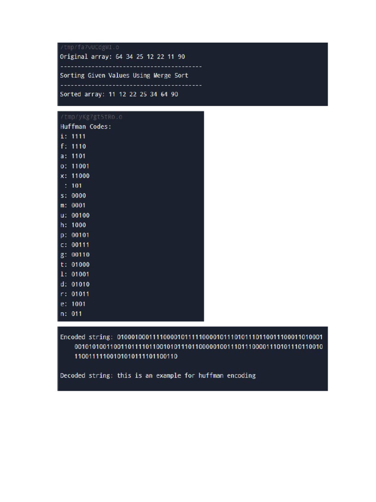 DAA Output | PDF