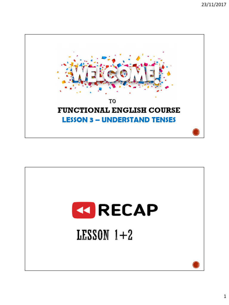 Mastering Simple Present Tense | PDF | Grammatical Tense | Verb
