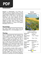 Seasons and Months in South Africa | PDF | South Africa