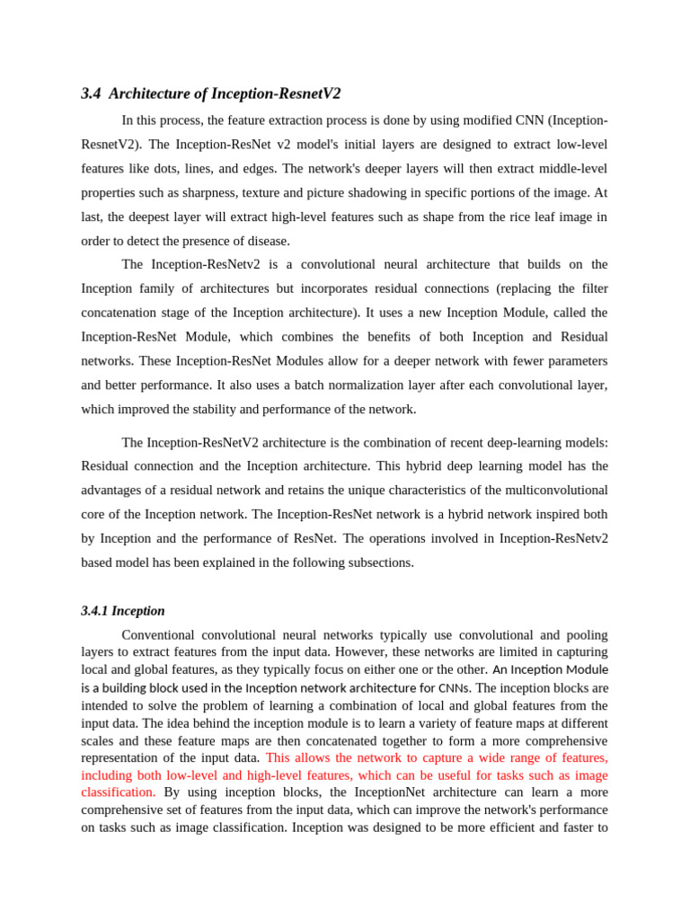 Architecture of Inception-ResnetV2 | PDF | Applied Mathematics ...