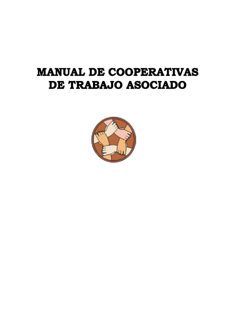 Manual de Cooperativas de Trabajo | PDF | Cooperativa | Quórum
