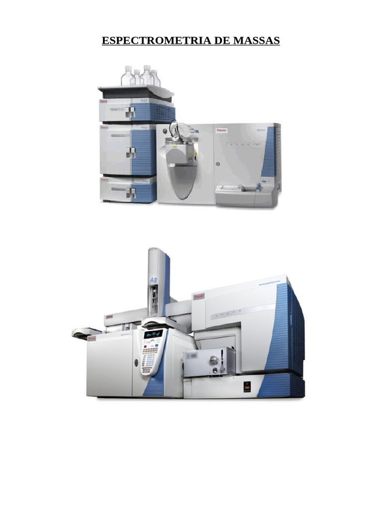 Fragmentação em Espectrometria de Massas | PDF