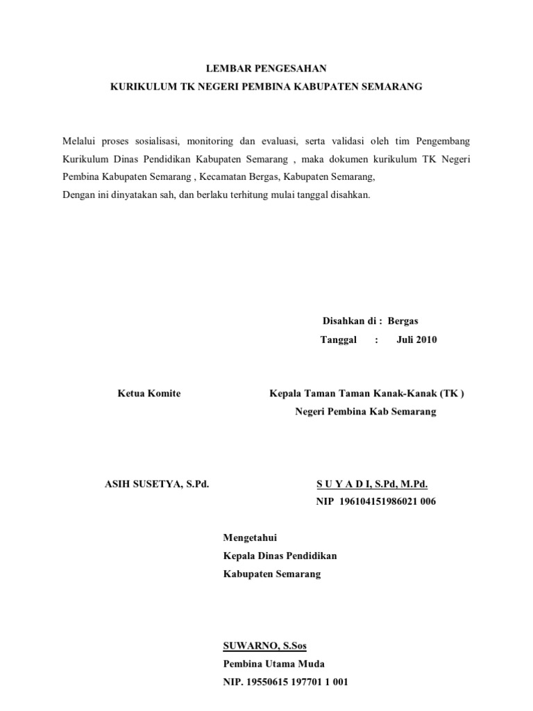 Kurikulum Tk Dok 1 Cover