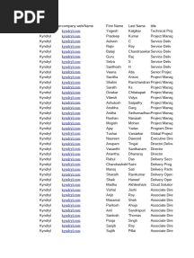 Indian Data