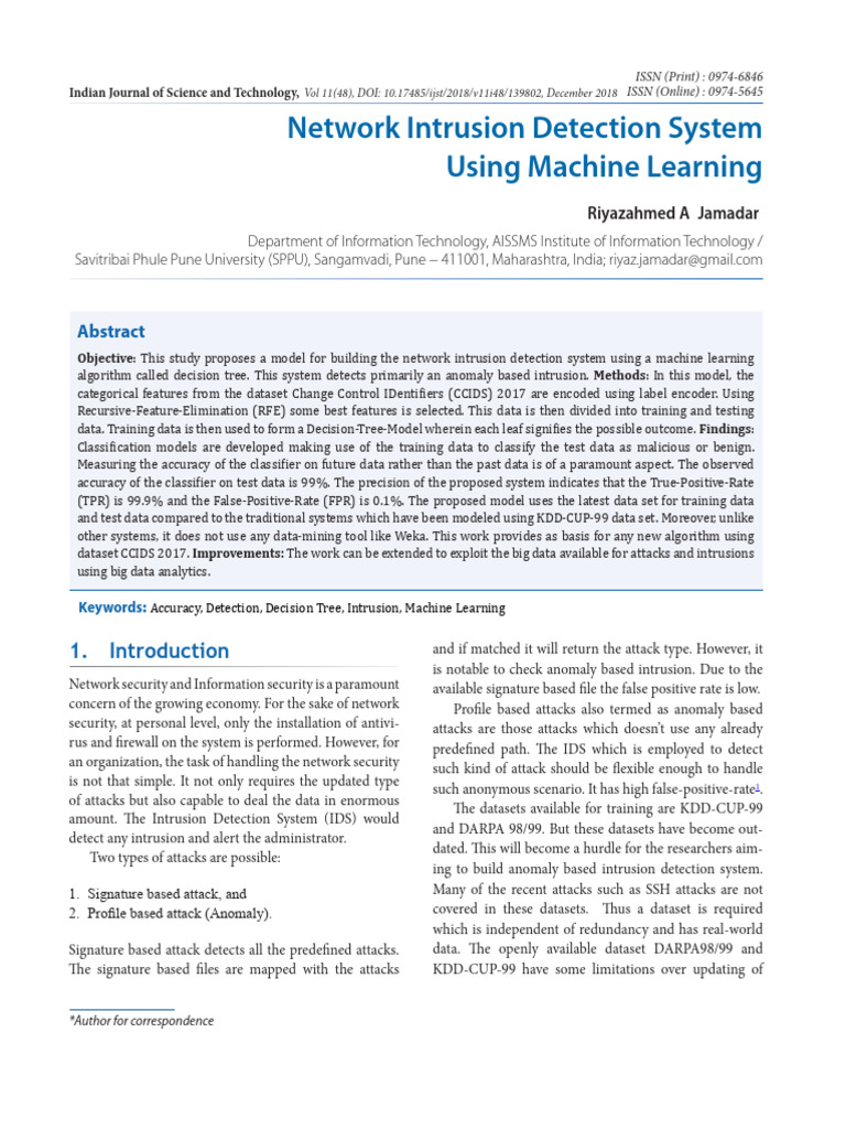 Article 13 | PDF | Machine Learning | Statistical Classification