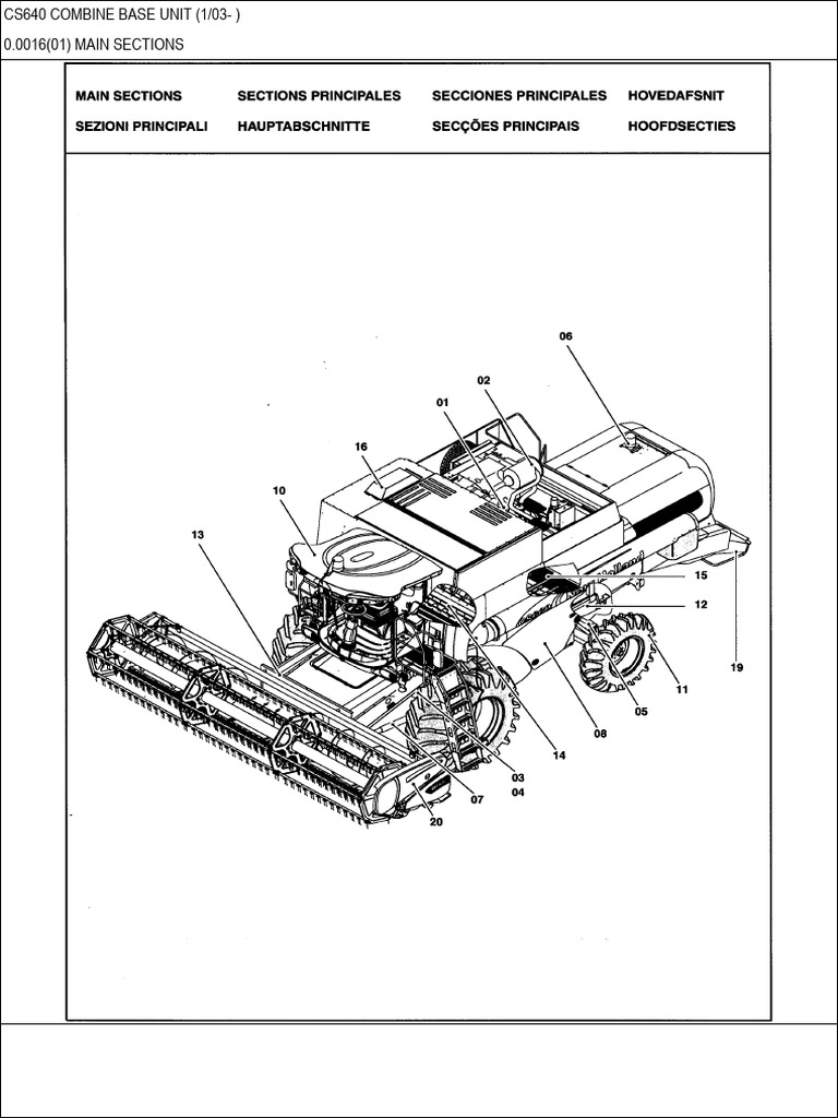 CS640 Combine Base Unit Overview | PDF | Screw | Washer  display picture 2