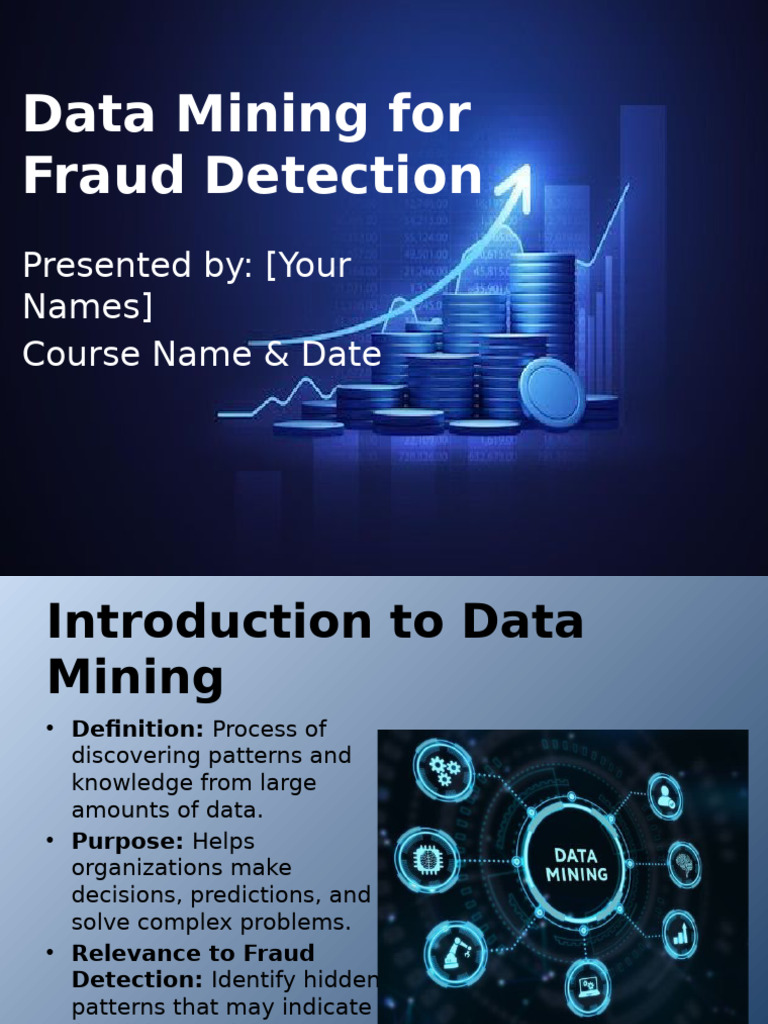 Data Mining Techniques for Fraud Detection | PDF | Fraud | Data Mining