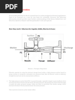 Ejector vs. Eductor: Key Differences | PDF | Nozzle | Jet Engine