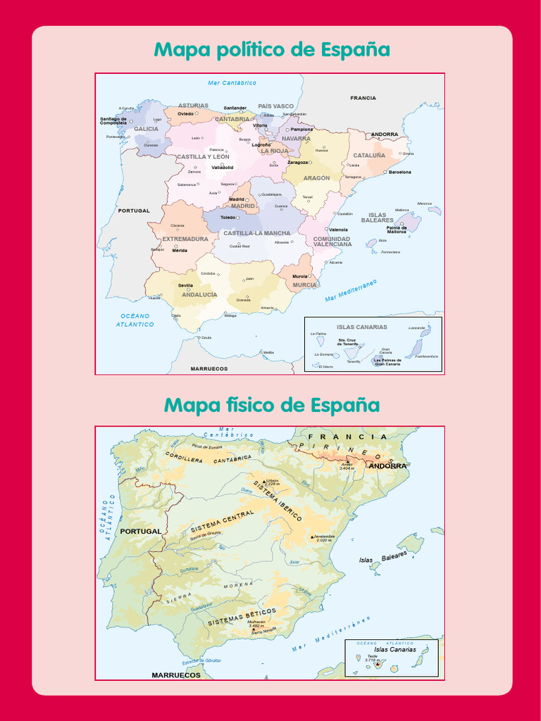 Mapa ESPAÑA | PDF