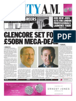 Glencore Set For 50Bn Mega-Deal: Facebook Surges in Grey Trade
