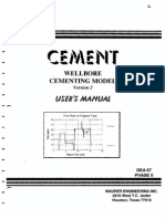 Wellbore Cementing Model: DEA 67 LL