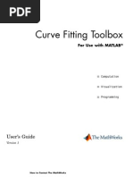 Curvefit MATLAB Toolbox