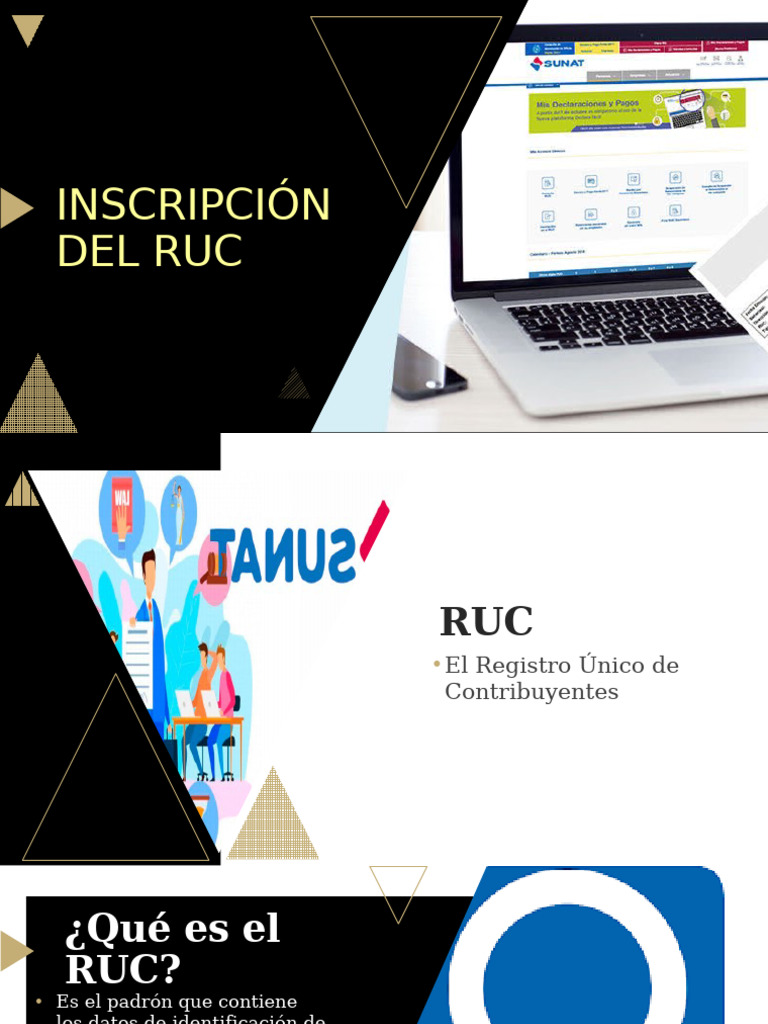 Inscripción al RUC en Perú | PDF