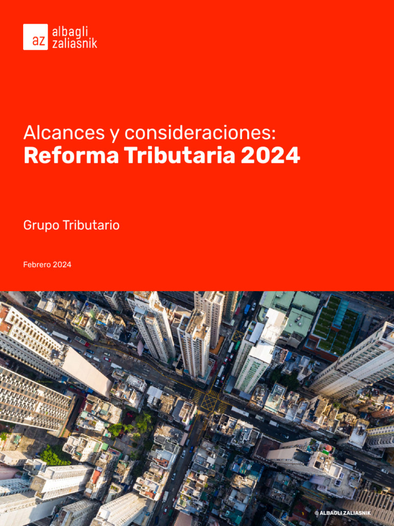 Alcances y Consideraciones de La Reforma Tributaria | PDF | Impuestos ...