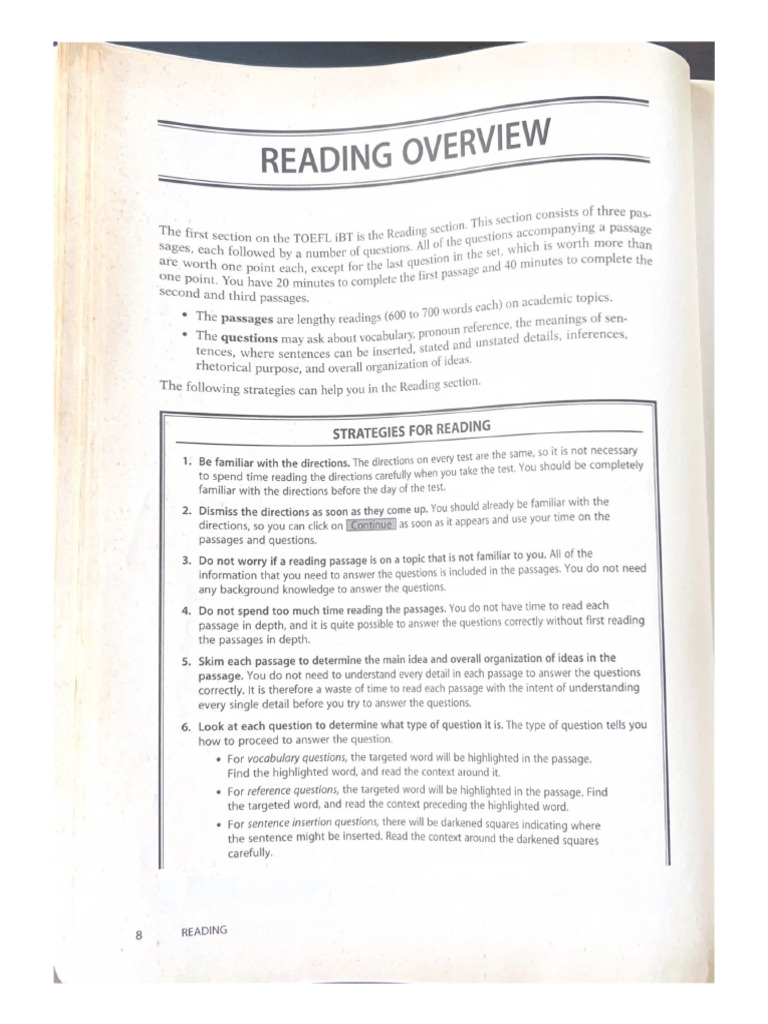 Reading Overview | PDF