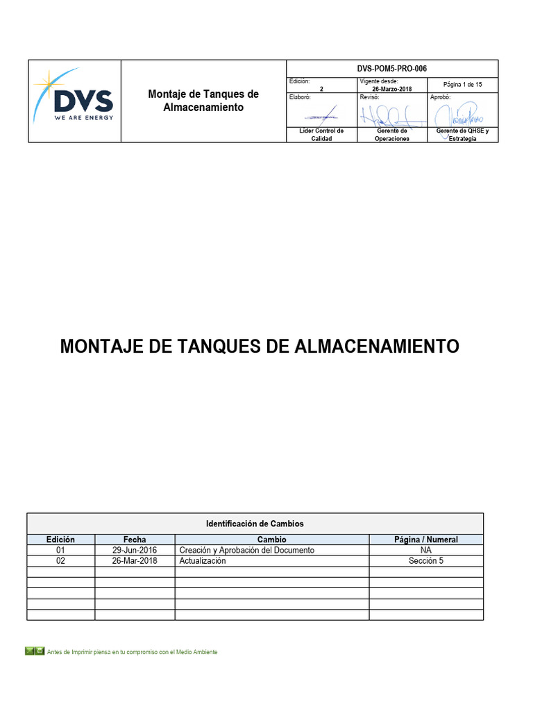 Montaje Tanques API Std 650 | PDF | Soldadura | Construcción