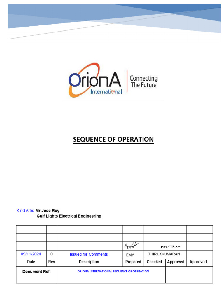 BMS-Controlled Operation Sequence Guide | PDF | Equipment | Mechanical ...