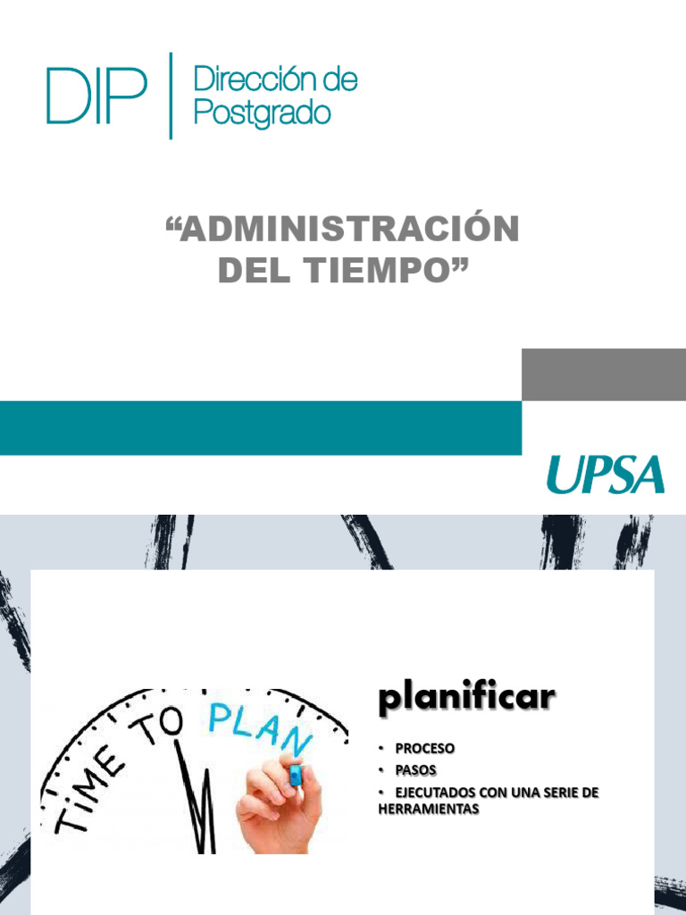 Estrategias Efectivas de Administración del Tiempo | PDF | Planificación