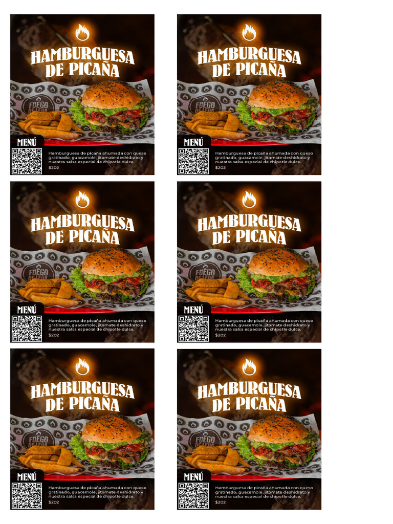 Tend Cards Restaurante | PDF