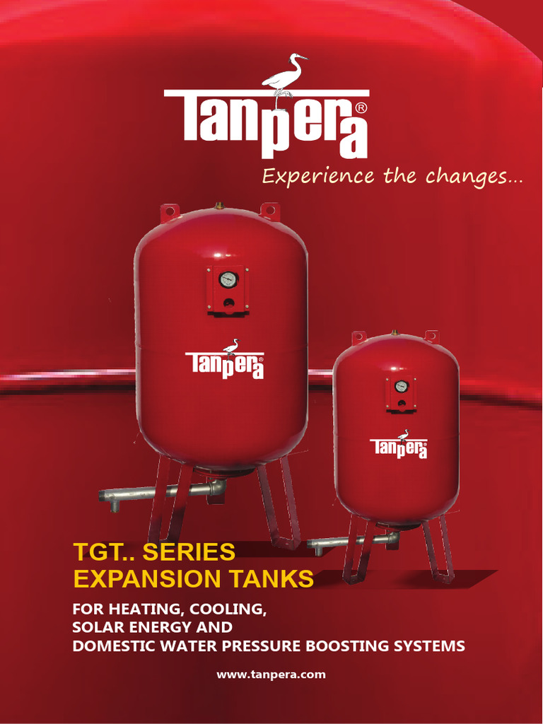 Expansion Tanks | PDF | Water Heating | Water
