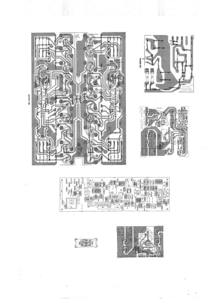 Peavey CS 800X Schematic | PDF