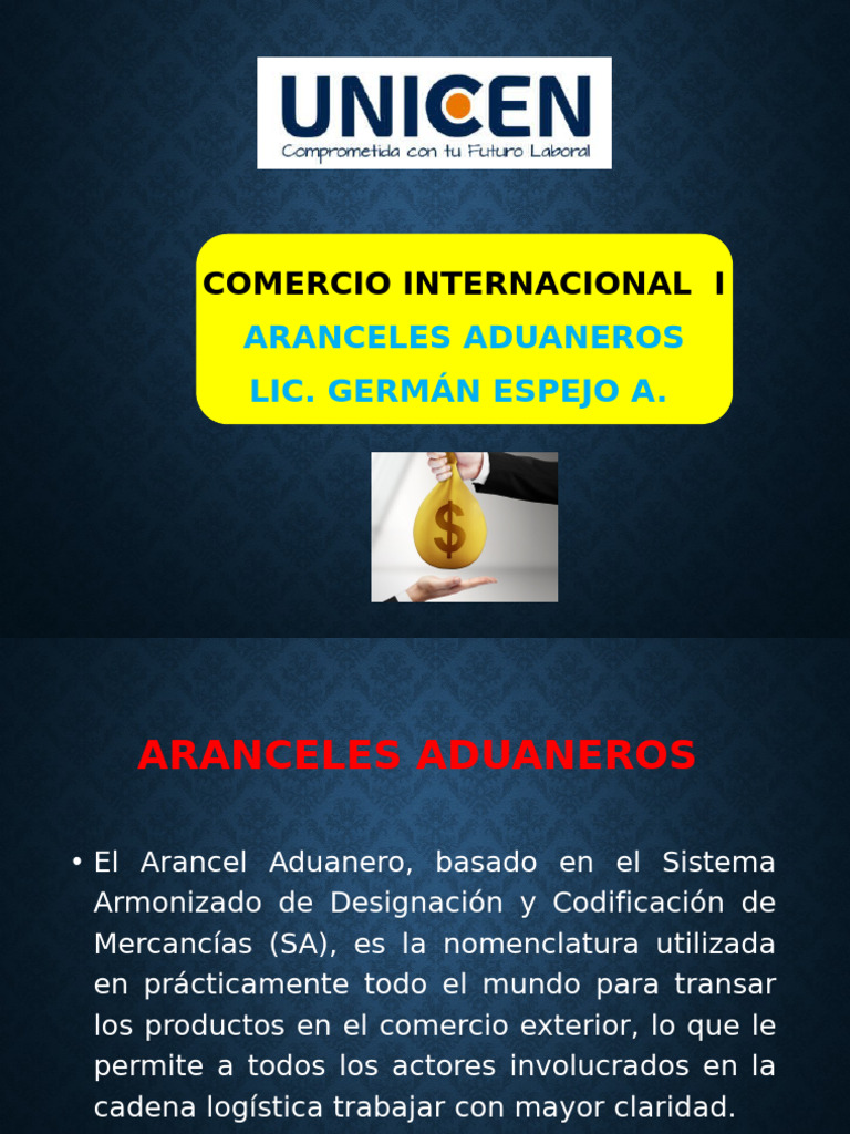 Aranceles Aduaneros y Liquidación de Tributos | PDF | aduana | Arancel