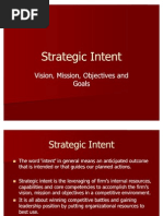 Download Unit I - Strategic Intent - Vision Mission Objectives  Goals by Sachin Sharma SN80323382 doc pdf